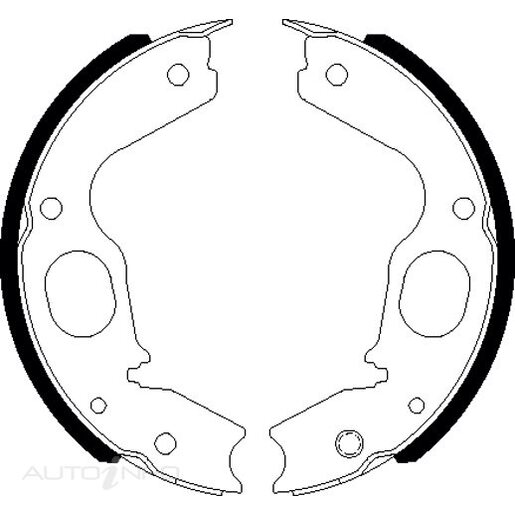 Bendix Parking Brake Shoe - BS1797