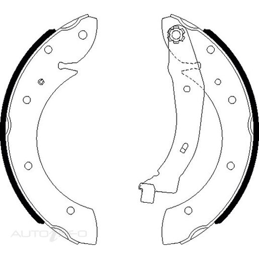 Bendix Rear Brake Shoes - BS1805