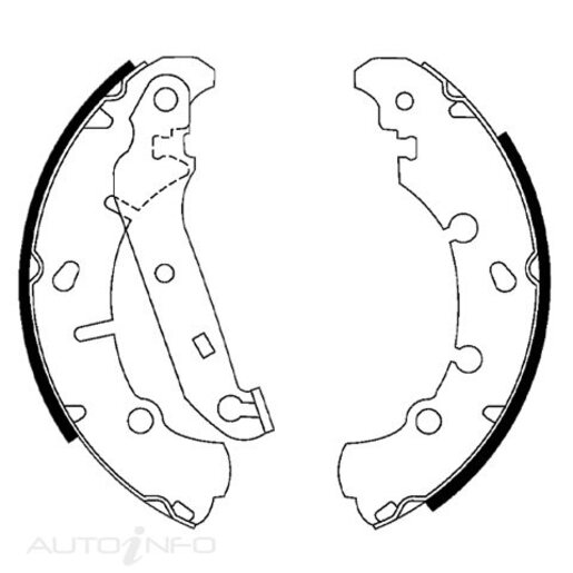 Bendix Rear Brake Shoes - BS5001