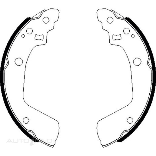 Bendix Rear Brake Shoes - BS5020