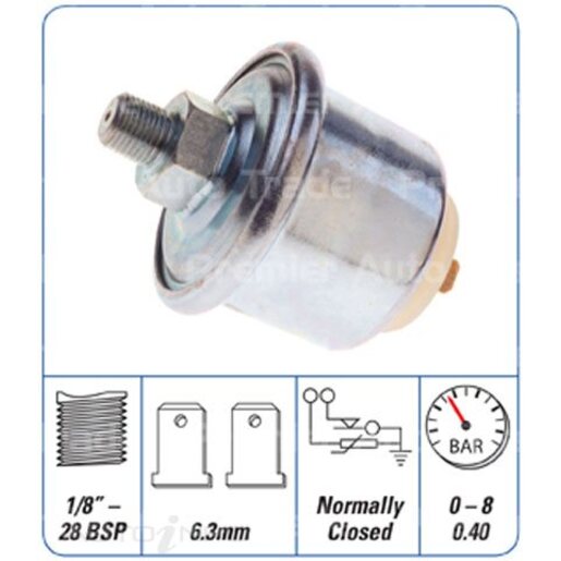 PAT Premium Engine Oil Pressure Sender - OPS-076