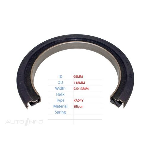 Bearing Wholesalers Crankshaft Rear Seal KA04Y SIL - 461282S