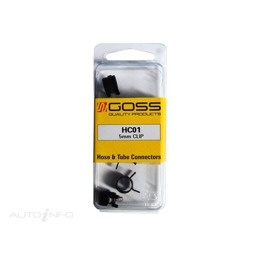 Goss Hose Clips 5mm - HC01