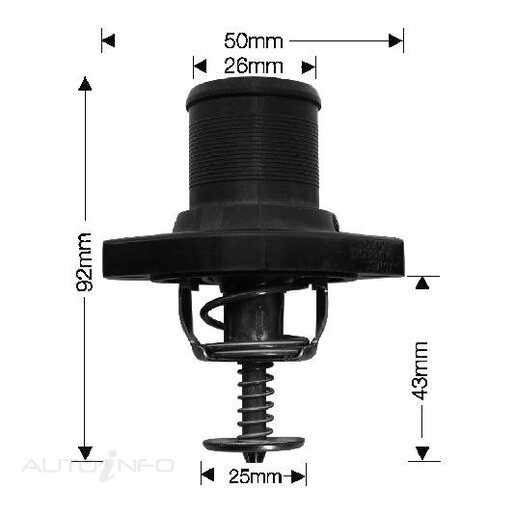 Dayco Thermostat Housing 89C Boxed - DT94G