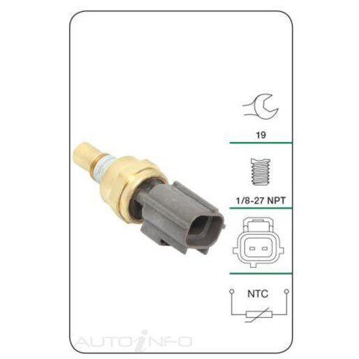 Tridon Engine Coolant Temp ECU Sensor - TCS138