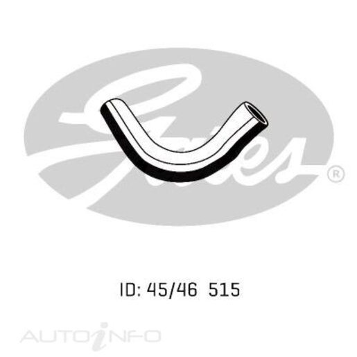 Gates Lower Radiator Hose - 05-0100