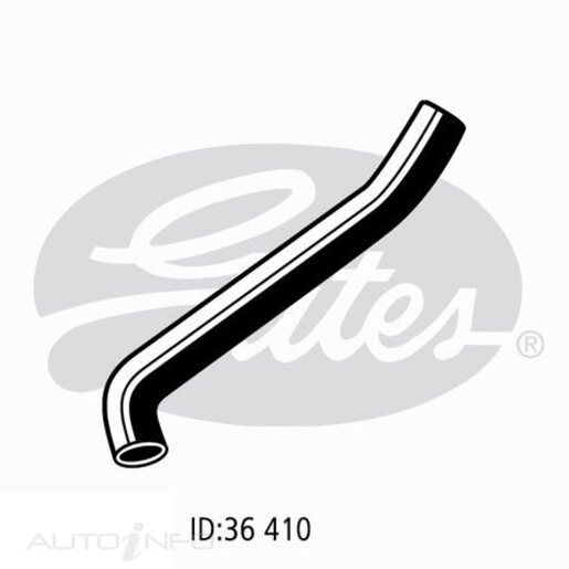 Gates Upper Radiator Hose - 05-0123