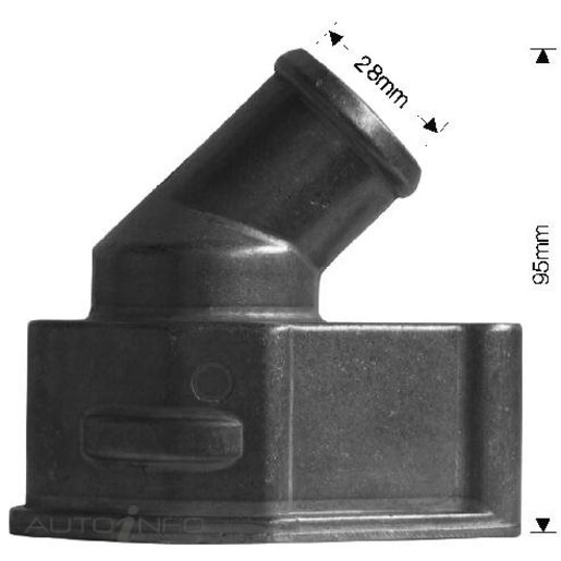 Dayco Thermostat Housing 92C Boxed - DT155F