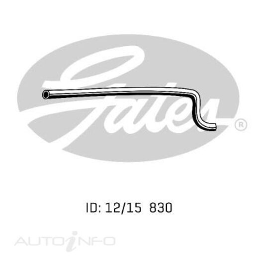 Gates Heater Hose - 02-1004