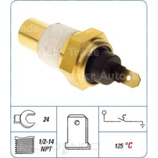 PAT Premium Engine Coolant Temp Light Switch - WTS-054