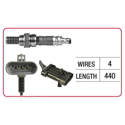 Goss Oxygen/Lambda Sensor Post Catalytic Converter - OX421