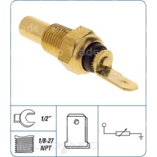 PAT Premium Engine Coolant Temp Gauge Sender - WTS-009