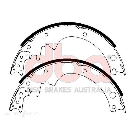 DBA Street Series Brake Shoes - DBAS1597