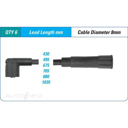 PAT Spark Plug Lead Kit - ILS-300M