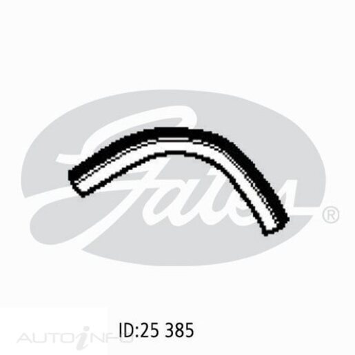 Gates Lower Radiator Hose - 02-1012