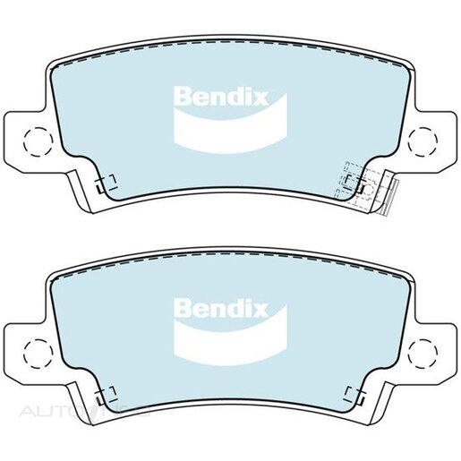 Bendix Ceramic Rear Brake Pads - DB1920-GCT