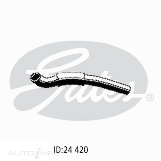 Gates Upper Radiator Hose - 05-1066