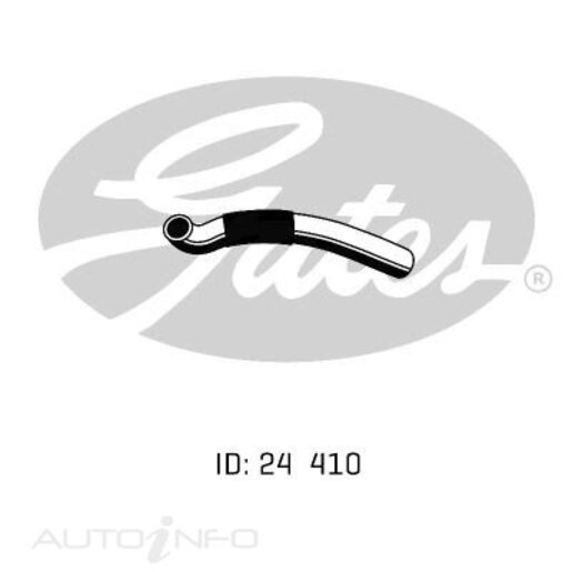 Gates Upper Radiator Hose - 02-1026