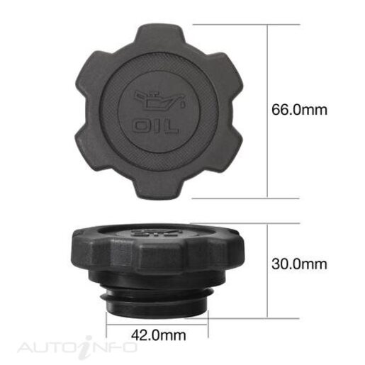 Tridon Oil Filler Cap - TOC526