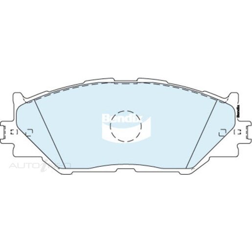 Bendix Ceramic Front Brake Pads - DB1852-GCT