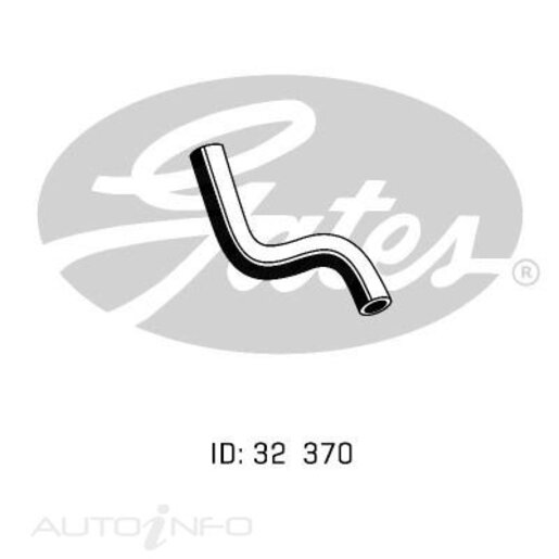 Gates Lower Radiator Hose - 02-1035