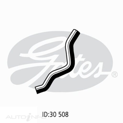 Gates Lower Radiator Hose - 05-1005