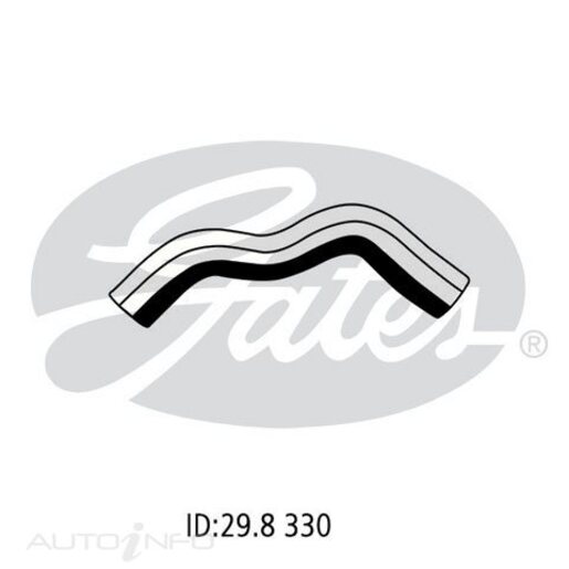 Gates Upper Radiator Hose - 05-1058