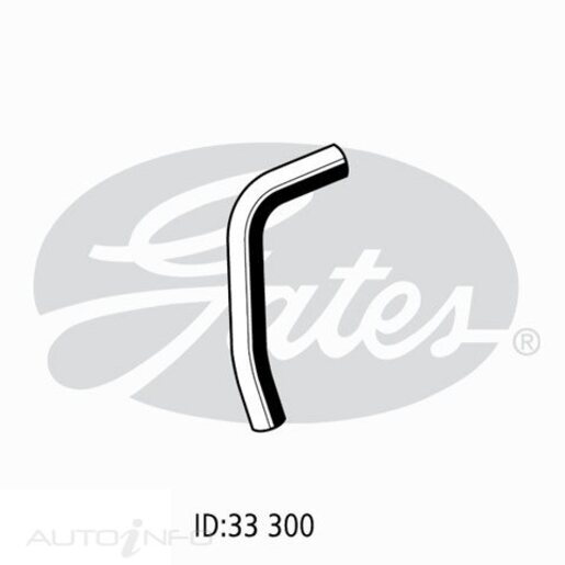 Gates Upper Radiator Hose - 05-1200