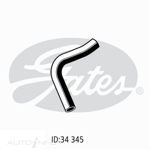 Gates Lower Radiator Hose - 05-1235