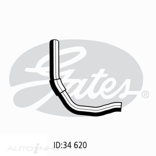 Gates Lower Radiator Hose - 05-1237