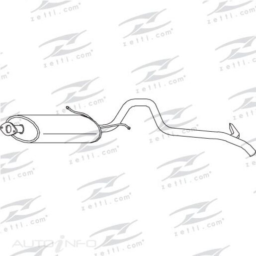 Redback Exhaust System - M1233