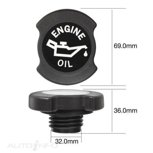 Tridon Oil Filler Cap - TOC521