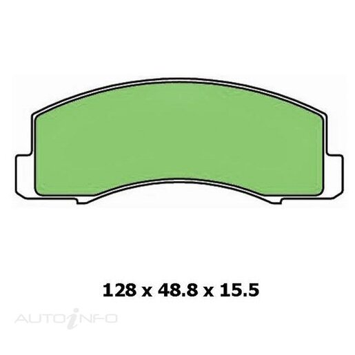 Masterpart Front Brake Pads - DB1110MP