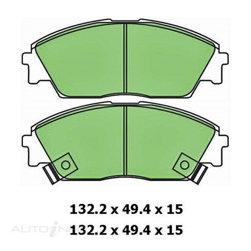 Masterpart Front Brake Pads - DB1123MP