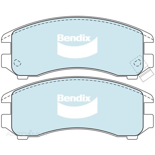 Bendix Front Brake Pads - DB1117-HD