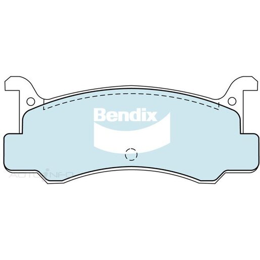 Bendix Ceramic Rear Brake Pads - DB1159-GCT