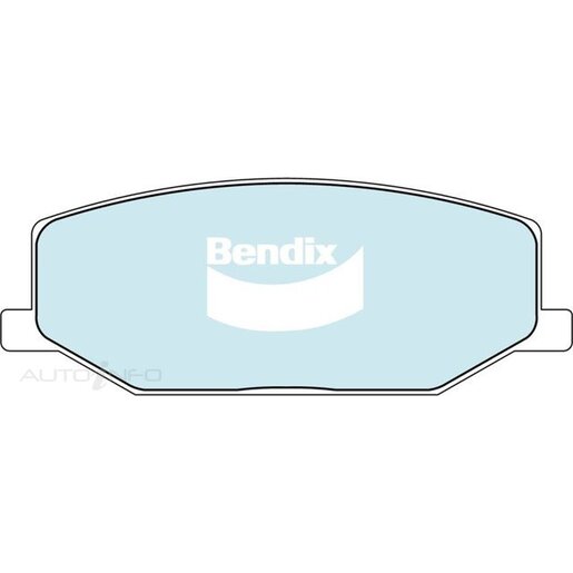 Bendix Ceramic Front Brake Pads - DB403-GCT