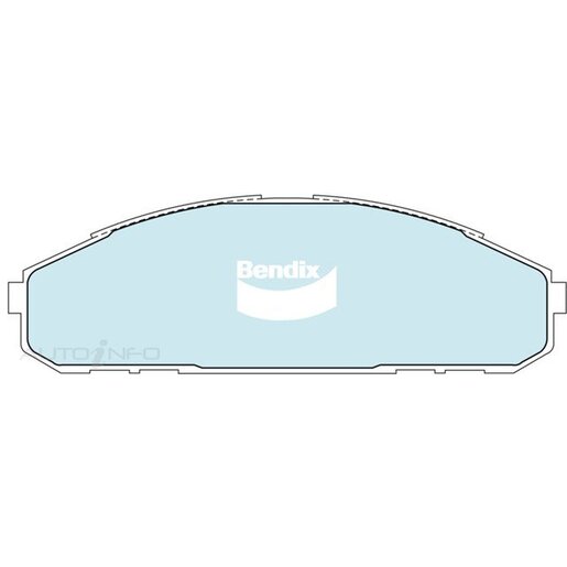 Bendix Front Brake Pads - DB1257-HD