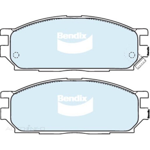 Bendix Front Brake Pads - DB1236-GCT