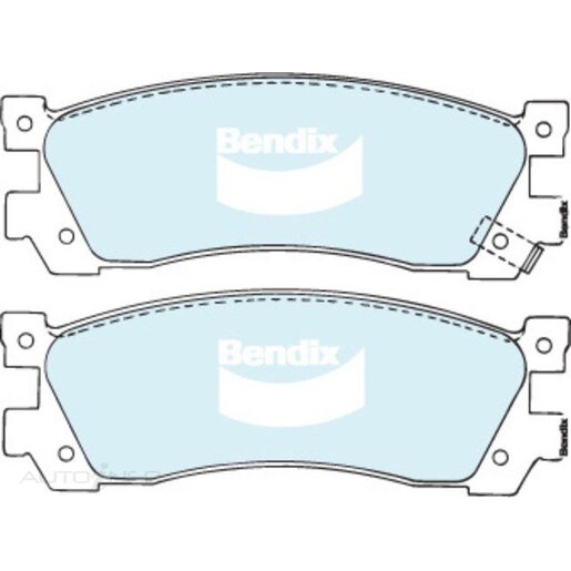 Bendix Rear Brake Pads - DB1112-GCT