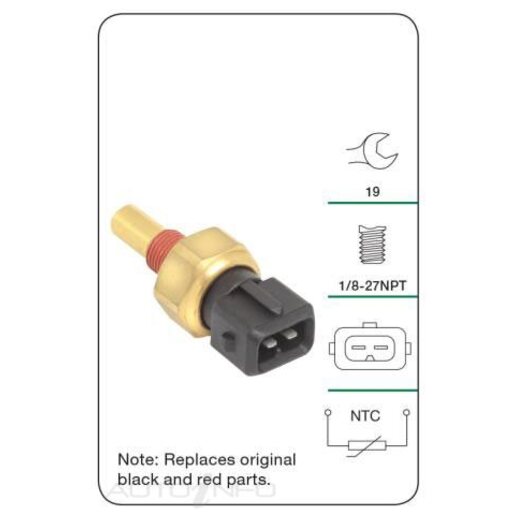 Tridon Engine Coolant Temp ECU Sensor - TCS121