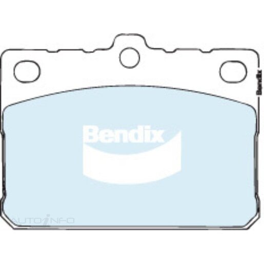 Bendix Ceramic Front Brake Pads - DB441-GCT