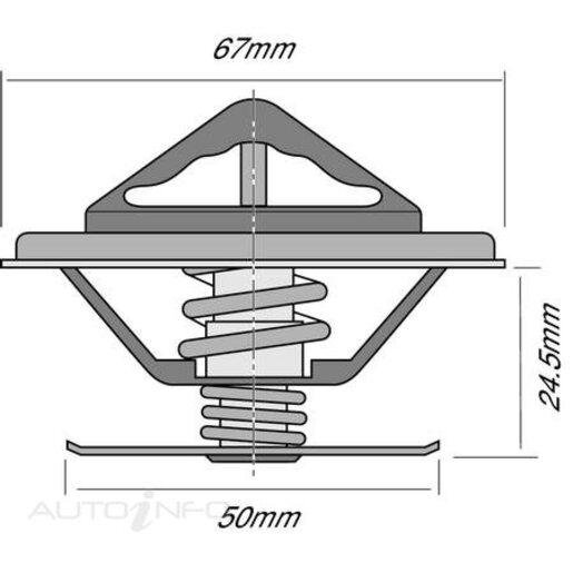 Tridon Thermostat (High Flow) - TT277-192