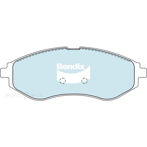 Bendix Ceramic Front Brake Pads - DB1725-GCT