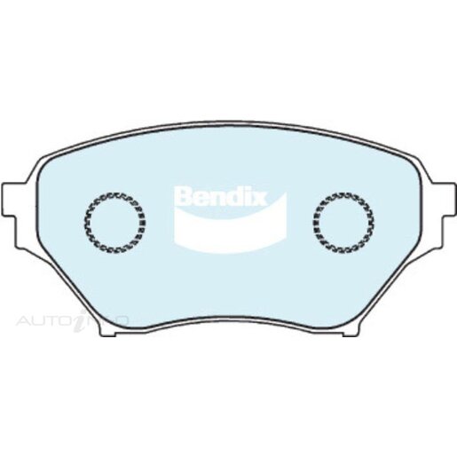 Bendix Ceramic Front Brake Pads - DB1386-GCT